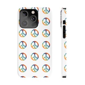 Peace Sign iPhone Case | Slim Phone Cases - iPhone 14 Pro