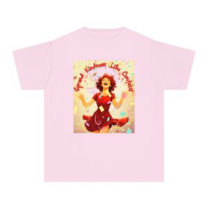 Spread Kindness Like Confetti | Youth Midweight Tee - Blossom, XS