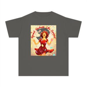 Spread Kindness Like Confetti | Youth Midweight Tee - Pepper, XS